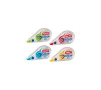 Bic Tipp-Ex Mini Pocket Mousefashion Correttore a Nastro Formato Pocket e Colori Fashion Confezione 10 Correttori