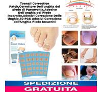 Correttore Dell'Unghia Incarnita Del Piede, Adesivi Correzione-50 PCS