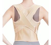 Correttore di Postura Correttore Posturale Traspirante Regolabile, Fascia Posturale Spalle e Schiena per Donna e Uomo e Adolescenti, Posturale Correzione per Alleviare il Dolore A,XL