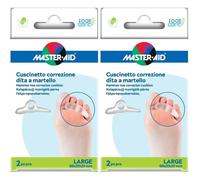 Correttore Dita A Martello Master-Aid Footcare Large 2 Pezzi C13 2x2 S