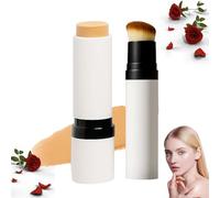 Correttore e Fondotinta Stick a Doppia Punta, Fondotinta Correttore Waterproof e Resistente al Sudore, 2 in 1, Copertura Totale, Balsamo Idratante, Leggero, A Lunga Tenuta, per Tutti i Tipi di Pelle
