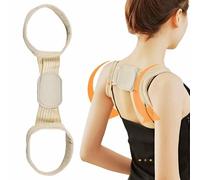 Correttore gobbo | Tutore per la parte superiore della schiena traspirante | Tutore per la colonna vertebrale imbevuta di collo, spalla e clavicola per una cattiva postura, aiuta ad affondare