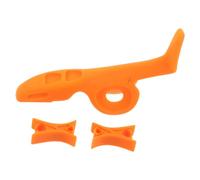 Correttore Impugnatura per Archetto Violino in Silicone per Pratica | Struttura Curva, per Casa e Studi Musicali, Aiuta Ragazzo Ragazza e Adulti, Colore Arancia