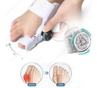 Correttore ortopedico regolabile per alluce valgo Separatore per dita dei piedi