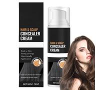 Correttore per capelli impermeabile per le donne e gli uomini - radice e cuoio capelluto Touch Up, impermeabile e resistente al sudore, crema correttore per capelli e capelli (1)