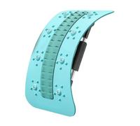 Correttore per colonna vertebrale per pilates, base per massaggio alla pressione, ergonomico per lo stress, attrezzo portatile per stretching per sedia da ufficio e routine di comfort