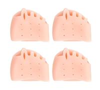 Correttore per dita a martello, distanziatore flessibile, ecco un titolo del prodotto per elencare il kit di separatore ortopedico per alluce valgo, include 5 fori anteriori a nido d'ape giallo 10