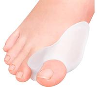 Correttore per dita dei piedi, ortopedico per alluce valgo, in silicone morbido, protezione anti-dolore, 4 Paia