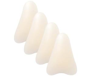Correttore per dita di cammello |, 4 pezzi correttore per dita di cammello, protezione intima in silicone anti-punta di senza cuciture, cuscinetto anti-punta di portatile e riutiliz