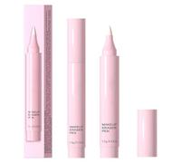 Correttore per il trucco degli occhi - Strumento correttore eyeliner waterproof, gomma istantanea per errori di trucco | Spazzola di bellezza a doppia punta, accessorio cosmetico compatto, bastone