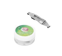 Correttore per Unghia Incarnita in Acciaio Inossidabile, Strumenti per Pedicure Patch per Unghie Curve per Unghie dei Piedi Adesivi per Bretelle, Strumento per la Correzione del Trattamento della Paro