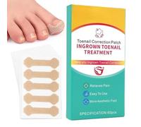 Correttore Per Unghie Incarnite - 60 Fogli Per Correggere Unghie Incarnite | Cerotti Traspiranti Pedicure Recupero Piede Donne Uomini Anziani Bambini Atleti Casa Efficace