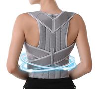 Correttore postura spalla Cintura di supporto per colonna vertebrale lombare Tutore ortopedico per schiena completa Scoliosi Cifosi Correzione corsetto Donna Uomo Sollievo dal mal di schiena (Colore :