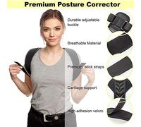 Correttore Postura Uomo Donna, 68-91cm Busto Fascia Posturale Spalle E Schiena Traspirante Regolabile Per Correggere La Postura E Alleviare I Dolori Alla Schiena, Al Collo, Alla Nuca E Alle Spalle