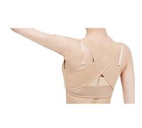 Correttore Posturale per Il Petto per Le Donne, Comodo Supporto per La Schiena per Il Cedimento del Torace Gobbo,Beige-XL