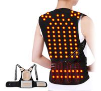 Correttore posturale per Terapia Magnetica Autoriscaldante, Cintura di Supporto per la Schiena Completa, Sollievo dal Dolore Terapia del Riscaldamento per la Schiena,Spalla,Cintura di Sostegno,XL