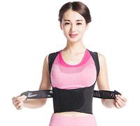 Correttore posturale per uomini e donne, raddrizzatore per la schiena con regolabile traspirante clavicola correttore spalle elastiche per alleviare il dolore schiena spalle collo (2XL)