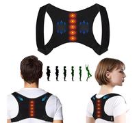 Correttore Posturale Uomini Donne con Magneti, Correttore Posturale Spalle Schiena Comodo Traspirante Postura Schiena Uomo Donna per Spalla Schiena Prevenzione Dolore Correzione Della Postura (L-XL)