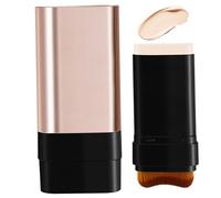 Correttore Stick Trucco liquido naturale a lunga durata con pennello Correttore impermeabile 2 in 1 Copertura completa per donne Tutte le tonalità della pelle, Stick color avorio, correttori e trucco