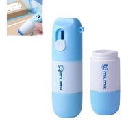 Correttore termico di carta con coltello Unboxing, fluido di correzione portatile per informazioni anti-perdite, 2 in 1, protezione della privacy, artefatto per la privacy personale e gli