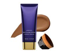 Correttore Total Cover e Perfettore Corpo, Copri Tatuaggi Waterproof con Pennello, 24H Durata, Leggero e Traspirante per Gambe, Viso e Corpo (#6, 125g)
