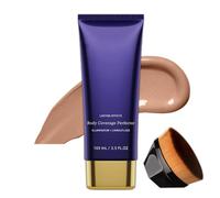 Correttore Total Cover e Perfettore Corpo, Copri Tatuaggi Waterproof con Pennello, 24H Durata, Leggero e Traspirante per Gambe, Viso e Corpo (#5, 125g)