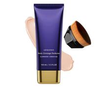 Correttore Total Cover e Perfettore Corpo, Copri Tatuaggi Waterproof con Pennello, 24H Durata, Leggero e Traspirante per Gambe, Viso e Corpo (#1, 125g)