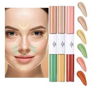 Correttore Trucco Liquido,Prodotto Trucco Liquido a Coprenza Totale | 3 Pezzi Cosmetici Contour Viso Resistente Per Fidanzamento Feste Matrimonio