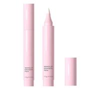 Correttore Trucco Occhi - Penna Gomma Naturale Per Mascara | Strumento Di Pulizia Con Ingredienti Naturali, Bacchetta Per Ritocco Sopracciglia, Scorrevole Per Rossetto, Pennello Compatto Regola