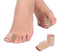 Correttori Per Dita dei Piedi, Manicotti Per Dita dei Piedi Bendaggio Protettore Per Dita dei Piedi Raddrizzatori Correttori Tubo Per Maniche con Distanziatori in Gel Per Alluce