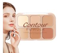Correzione della del correttore, palette di correttori crema - palette di polvere per trucco contouring facciale - Supplies di bellezza delicata e naturale per feste, serate, shopping