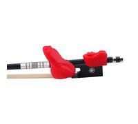 Correzione della postura dell'arco di violino in gomma impugnatura dell'arco posa dell'arco ortesi accessorio per violinista accessori violino per principianti(Red)