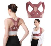 Correzione postura schiena donna, tracolla correzione postura, correzione posturale, supporta la clavicola e allevia la stanchezza del collo, delle spalle e della parte superiore della schiena (S)