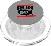 Corri 50 States Marathon Fanatic Runner Running Inspired PopSockets PopGrip per MagSafe