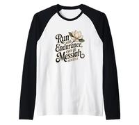 Corri con Resistenza, Occhi sul Messia EB 12:1-2 Maglia con Maniche Raglan