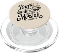 Corri con resistenza, occhi sul Messia Eb 12:1-2 PopSockets PopGrip per MagSafe