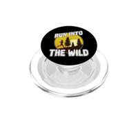 Corri nella natura selvaggia PopSockets PopGrip per MagSafe