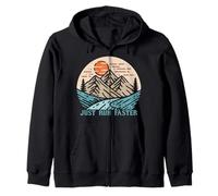 Corri più Velocemente Felpa con Cappuccio