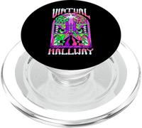 Corridoio virtuale - Grafico della visione psichedelica PopSockets PopGrip per MagSafe