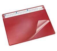 Corridore 47654 blotter Durella morbida con calendario, 65 x 50 cm, Rosso