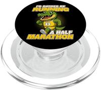 Corridore di coccodrilli di mezza maratona piuttosto che correre PopSockets PopGrip per MagSafe
