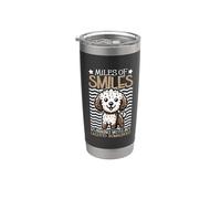 Corridore e Lagotto Romagnolo Bicchiere termico in acciaio inox doppia parete