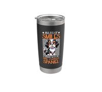 Corridore e Re Carlo Spaniel Bicchiere termico in acciaio inox doppia parete