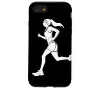 Corridore femminile Abbozzare lo sprint per le ragazze Custodia per iPhone SE (2020) / 7 / 8