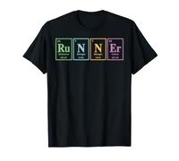 Corridore Tavola Periodica Chimica Umorismo Scienza Jogging Maglietta