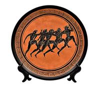 Corridori Dea Atena piatto antico greco ceramica pittura arredamento