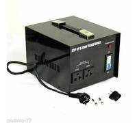 CORRIENTE TRANSFORMER 2000W VOLTAJE CONVERTER 220 VA 110 O 110 V...