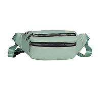 Corriere all'aperto per il tempo libero, grandi tasche a tracolla, per donne e donne, grandi, verde, 30X5X13