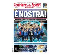 CORRIERE DELLO SPORT 12/07/2021 ITALIA CAMPIONE D'EUROPA EURO 2020 ITALY WEMBLEY