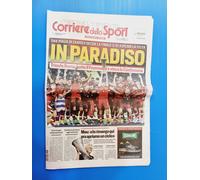 CORRIERE DELLO SPORT 26 MAGGIO 2022 ROMA VINCE CONFEDERATION CUP BATTE FEYENOORD